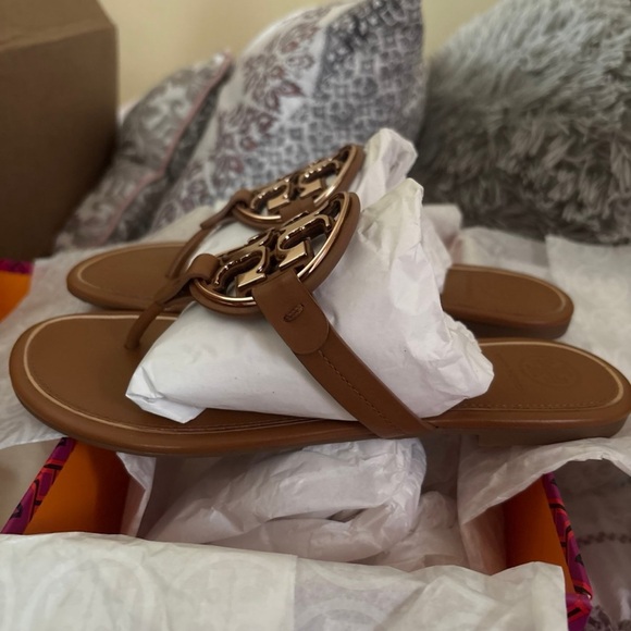 Tory Burch Metal Miller Sandals - Picture 3 of 3
